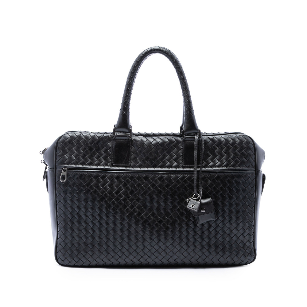 Pre-Loved Bottega Veneta Nappa Intrecciato Business Bag